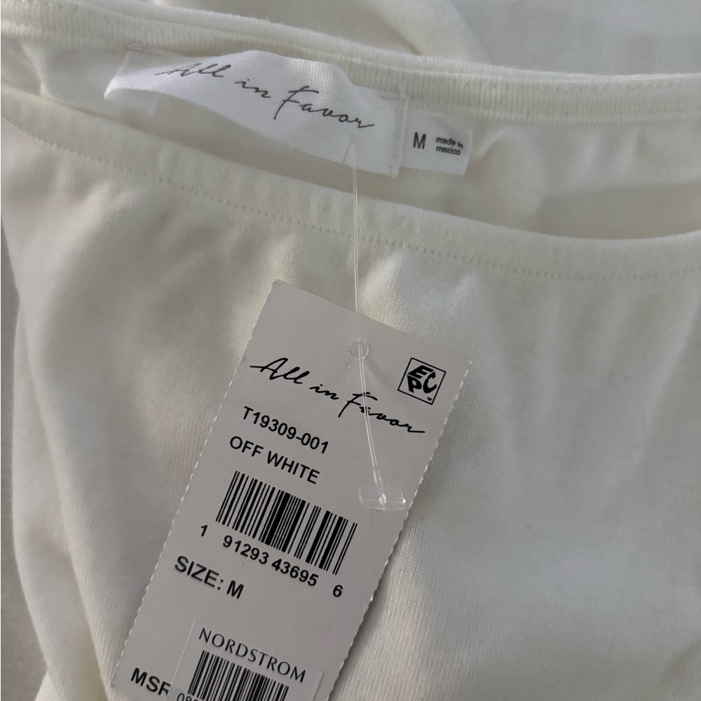All in Favor Cream Blouse